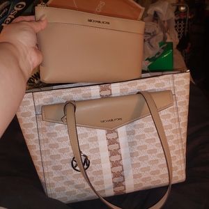 Brand New Michael Kors Tote Bag with Bonus Bag